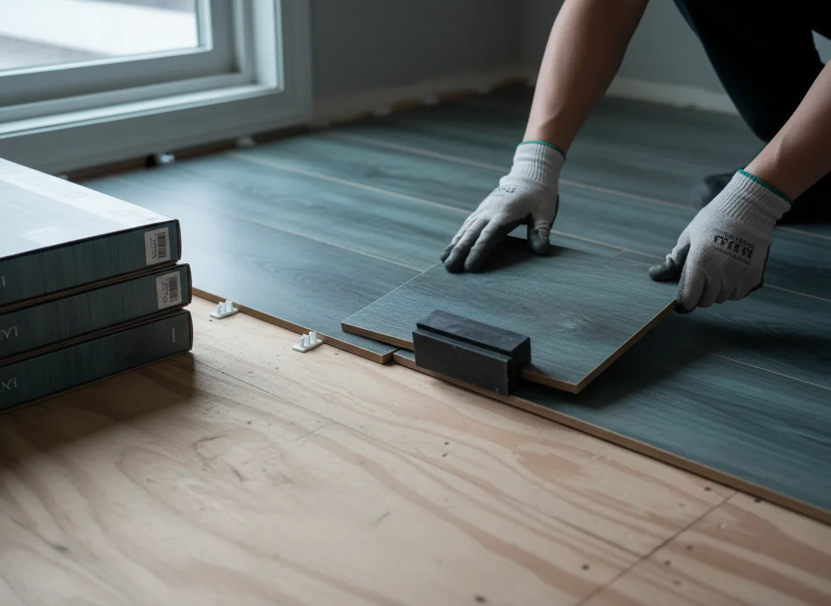 Luxury Vinyl Plank Installation company in Cowden, IL